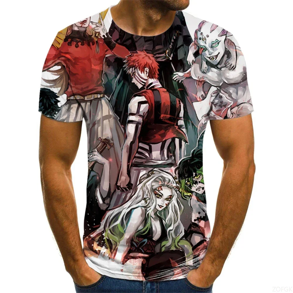 

Jujutsu Kaisen Anime 3D Printed 2025-2026 Breathable, Comfortable and Quick-drying Round-neck Short-sleeved T-shirt