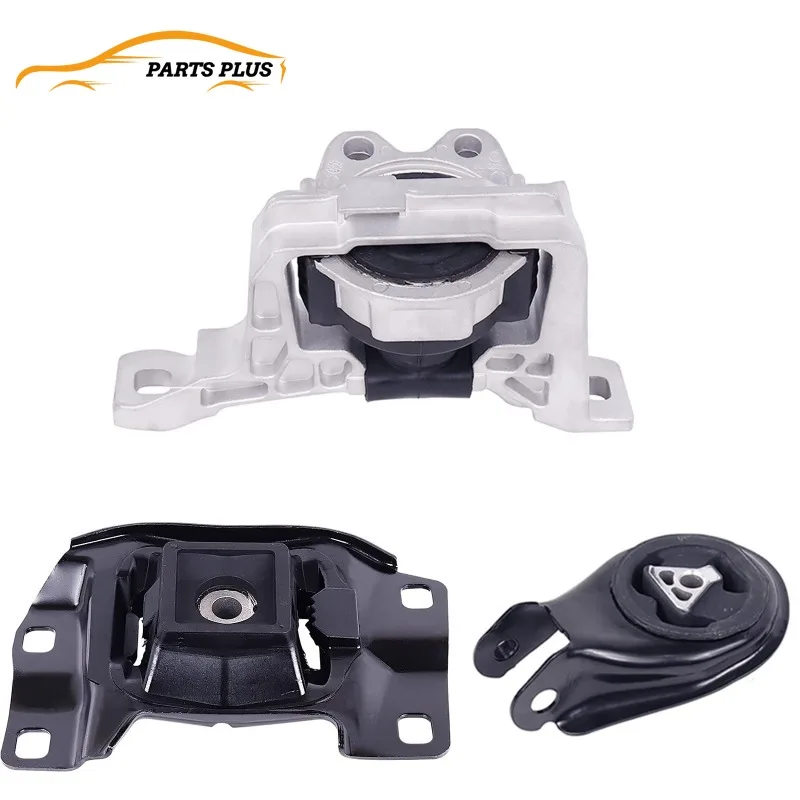 B32T39060A BP4N39070D 3M516P082AD Engine Motor Mount and Transmission Mount Set for 2004 -2009 Mazda 3 2.0L Ford Focus