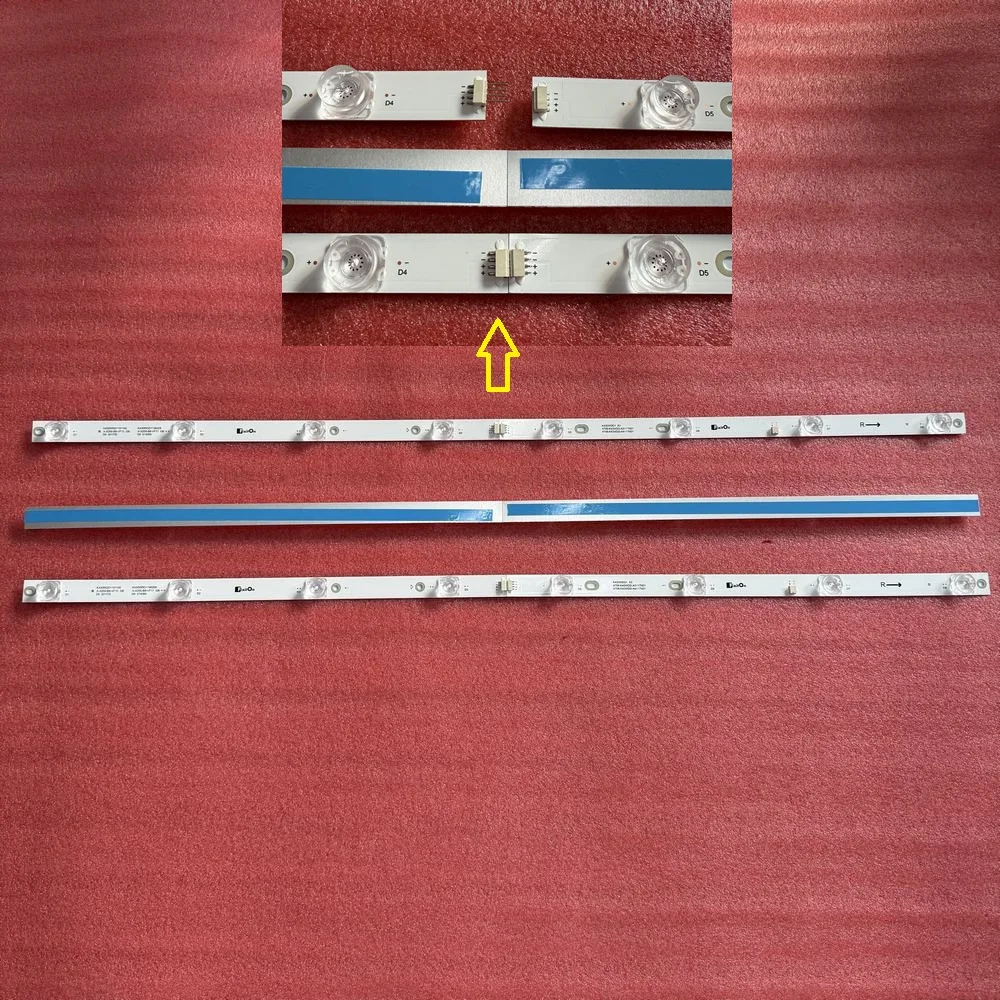 

Светодиодная лента подсветки для 43UK950 43D7000 43DS8800 43PFS5034/60 K430WDD1 A3 4708-K43WDD-A3117N01 43LFA69K LE42E1900 4