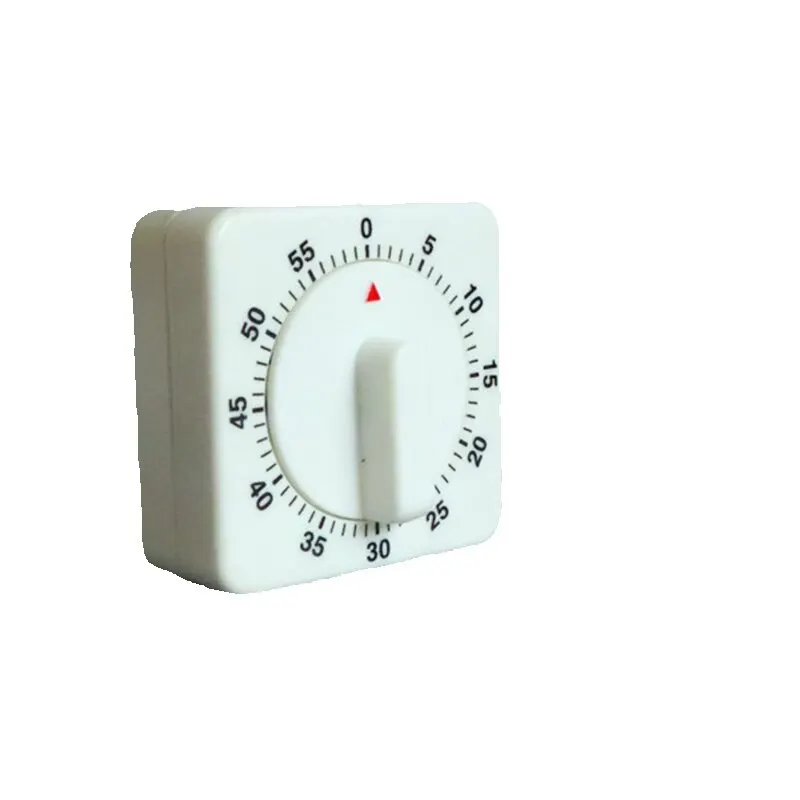 For Kitchen small square pendulum timer 60 minutes timer reminder mechanical timer