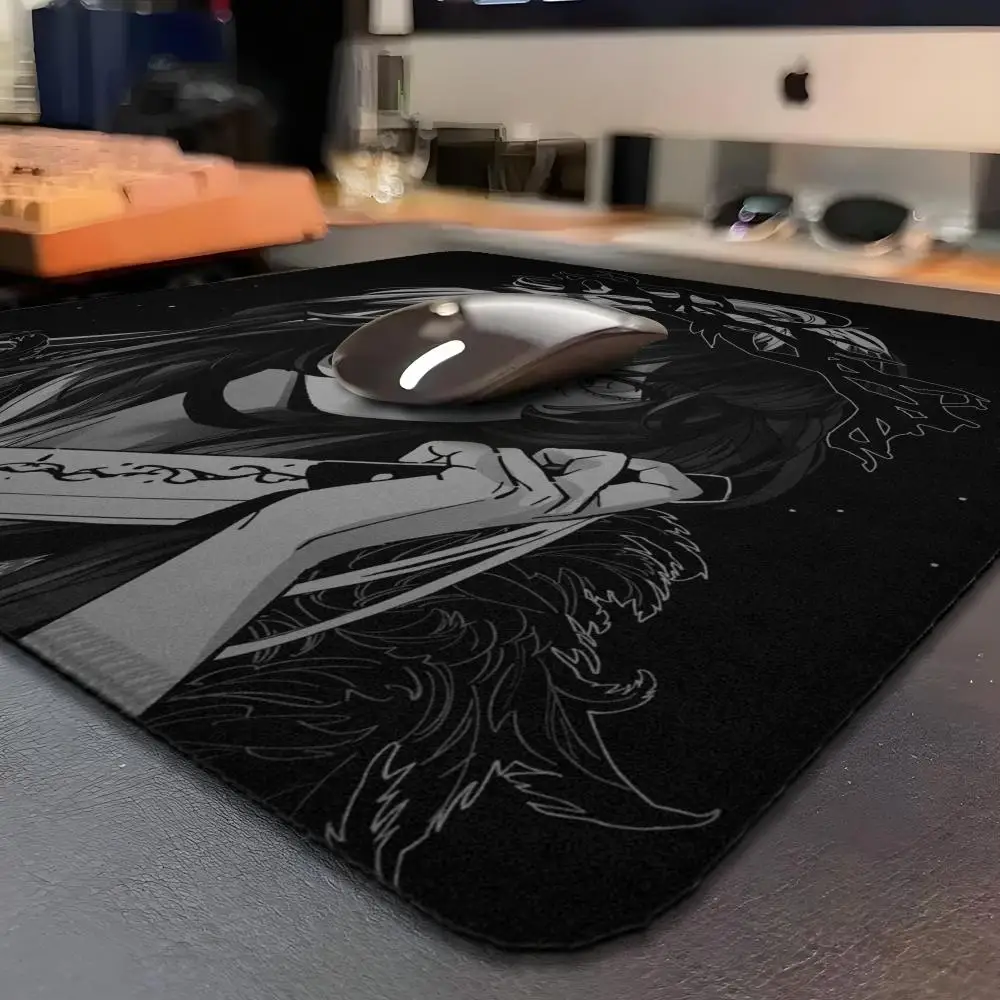 Aimstar Justice Mousepad E-sports Smooth FPS Gaming Mouse pad 4mm Non-Slip Gaming Accessories APEX Valorant Custom PC Gfits