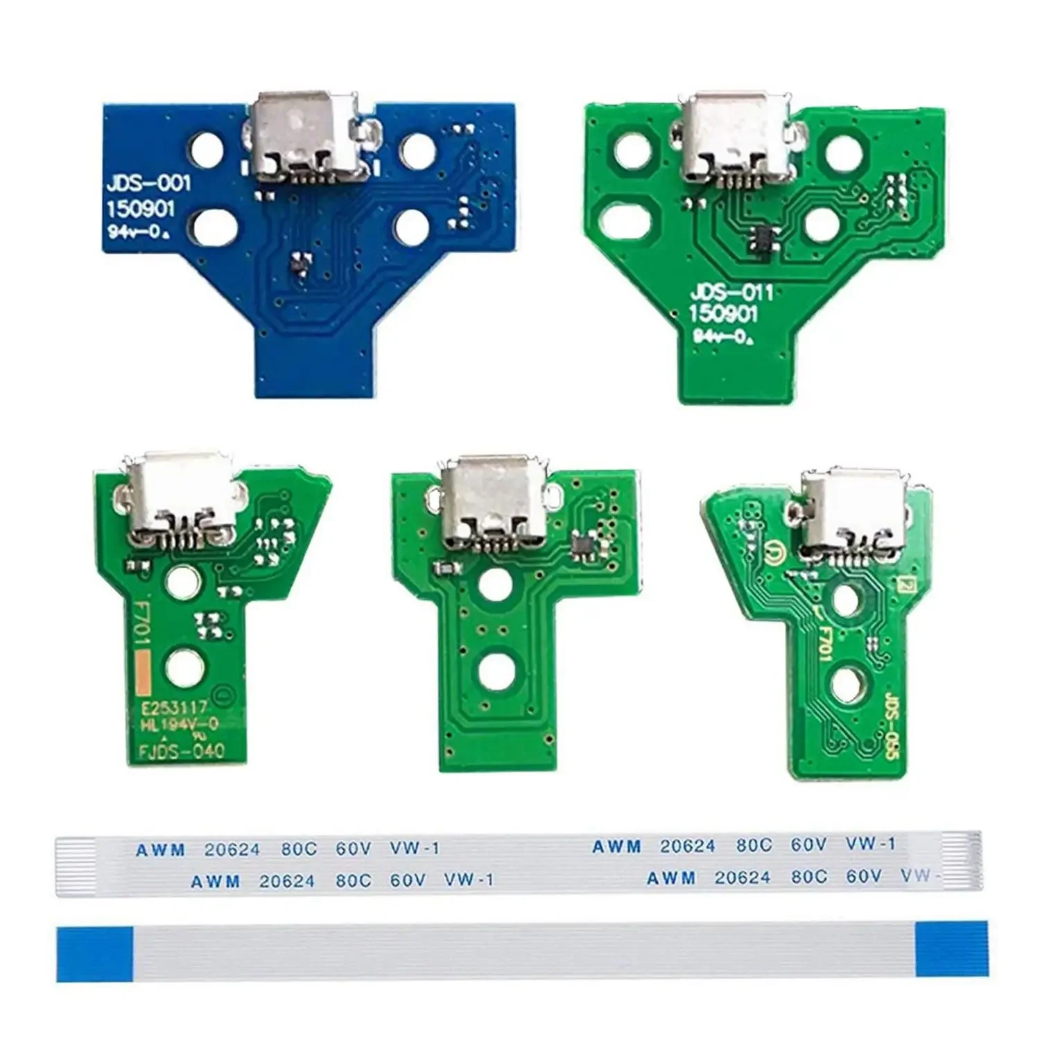 Imagem -05 - Placa de Carregamento com Luz de Respiração Triangle Board e Fios para Todas as Versões Ps4 Jds 001 030 040 050 011