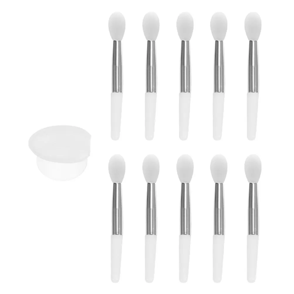 

1 set Lip Brush Reusable Silicone Makeup Tools Lipstick Gloss Applicator Wands Makeup Tools Hygienic Dust Cover