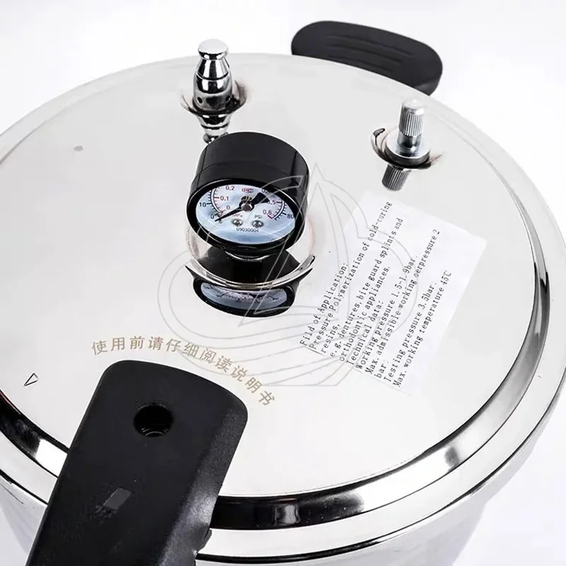 New Pneumatic Pressure Vessel with Gauge Dental Lab Curing Sterilizing Polymerizing Equipment