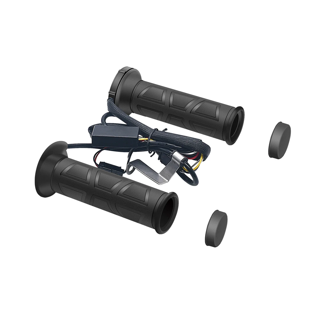 

Scooter Bar Hand Warmer Waterproof 22mm Motorcycle Hand Heated Grips 3 Gear Electric Hot Heated Grip Motorcycle Parts for Winter