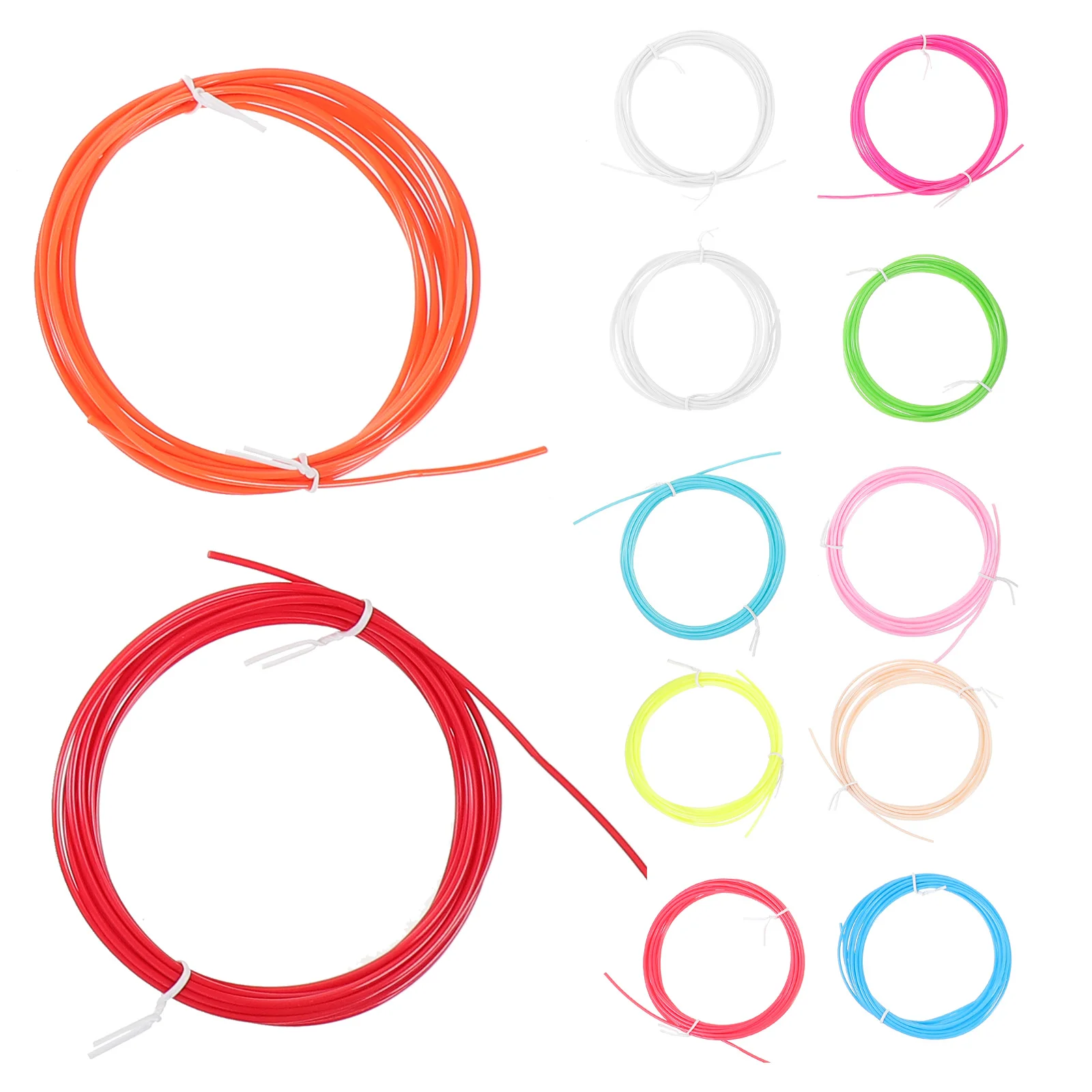 30Pcs 3D Printing Filament Low Temperature ABS 1.75mm 30 Colors Compatible for 3D Printers Filament Accessories Parts