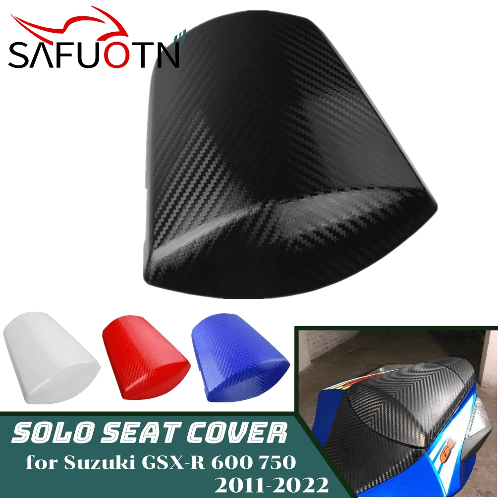 

GSXR600 GSXR750 Rear Seat Cover Pillion Cowl Solo for Suzuki GSX-R 600 750 K11 2011-2024 2020 2021 2019 Motorcycle Accxessories