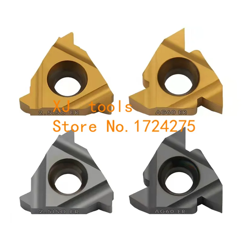 22ER 22IR N60 N55 3.5ISO 4.0ISO 4.5ISO 5.0ISO 5.5ISO 6.0ISO Indexeerbare Draaigereedschappen CNC Draaibank Cutter Threading Carbide Wisselplaten