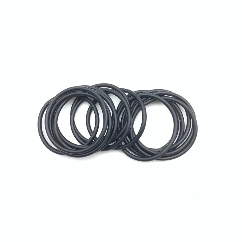 20pcs NBR O Ring Gasket CS 5mm OD15mm ~ 100mm Car Faucet Nitrile Rubber Round O Type Corrosion Oil Resistant Black Seal Washer