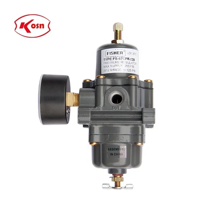 American original New 1/4NPT 67CFR-237 interface stabilizefilter pressure reducing filter regulator Fisher valve