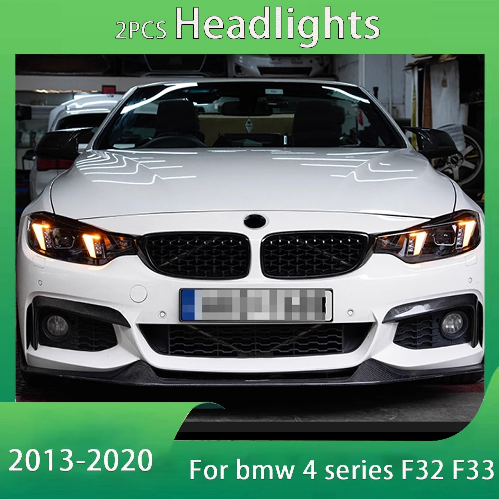 

Фара для BMW F32 2012-2019 F82 M4 GTS Автомобильные товары LED DRL 425i 428i 430i 435i F36 F80 F33 Plug and Play
