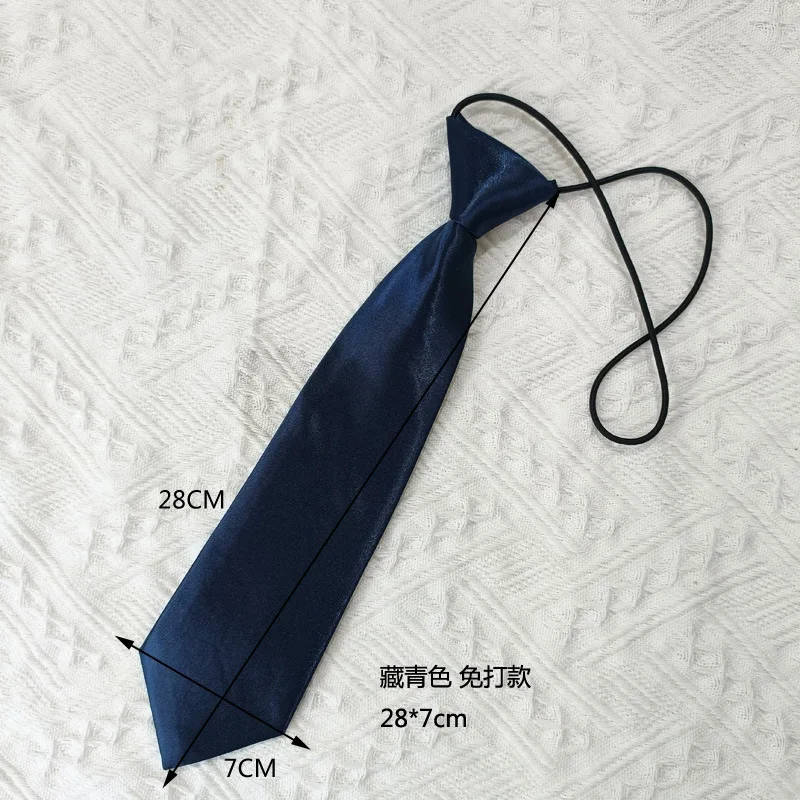 Light colored navy blue tie, tie, tie, flower, rope accessory collection, paired with uniforms, shirts, children's photography t