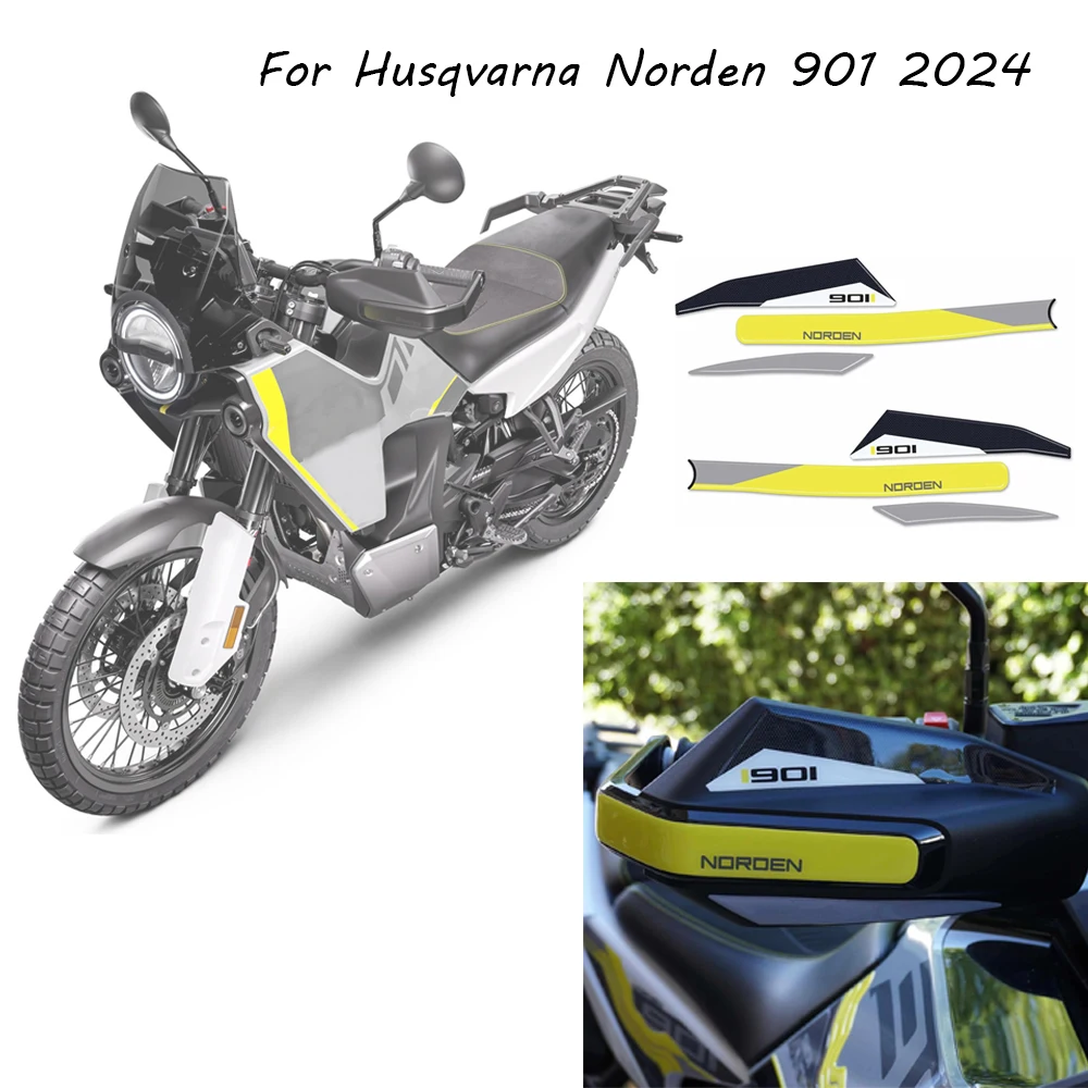 

Motorcycle 3D Stickers Handguard Protections For Husqvarna Norden 901 2024