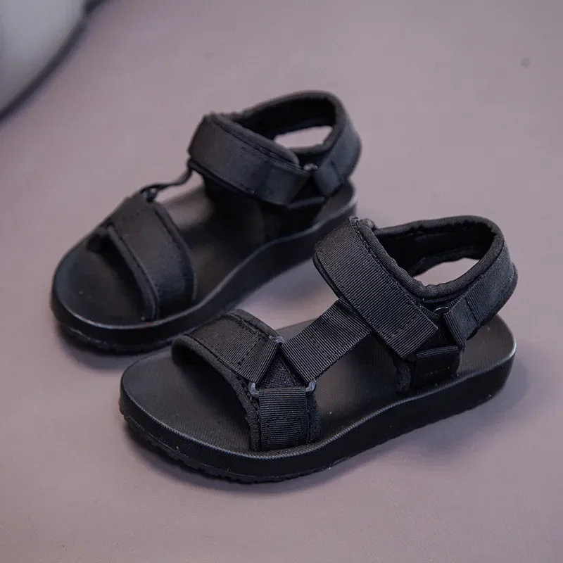 2024 Summer Boys Sandals Casual Children Kids Shoes Rubber School Breathable Open ToeBoy Beach Sandal