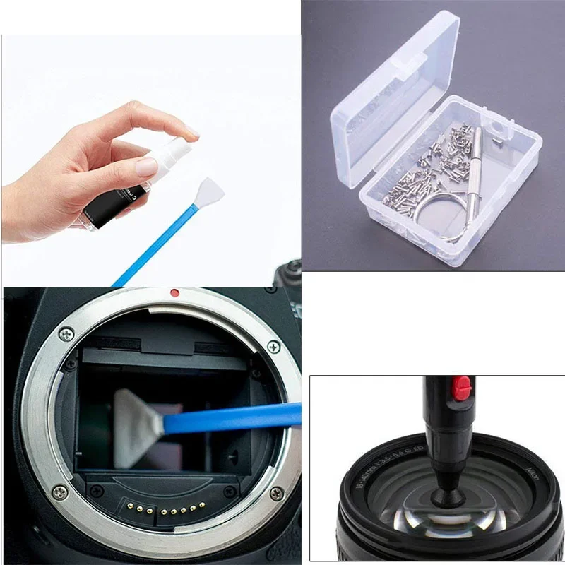 Máy Bay Không Người Lái Vệ Sinh Dụng Cụ Túi Ống Kính Gimbal Bàn Chải Túi Cho DJI Mavic Air 2/Air 2S/mavic Mini SE/Mavic 3 Máy Bay Không Người Lái Phụ Kiện