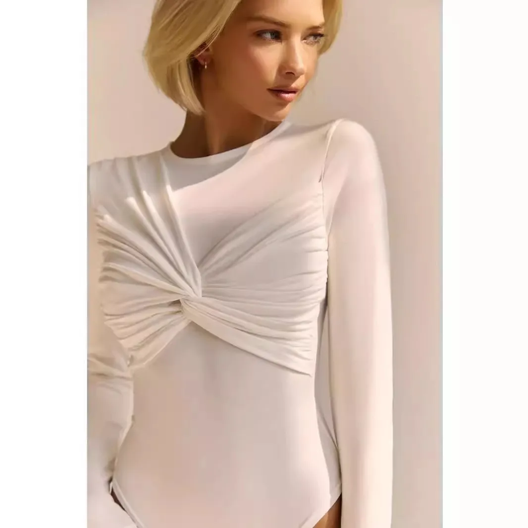 

Women's Long Tight Fitting Base Tirt Jumpsuit Cusizable Design Service Workwear Cotton 00% Fac Warehouse Logistics