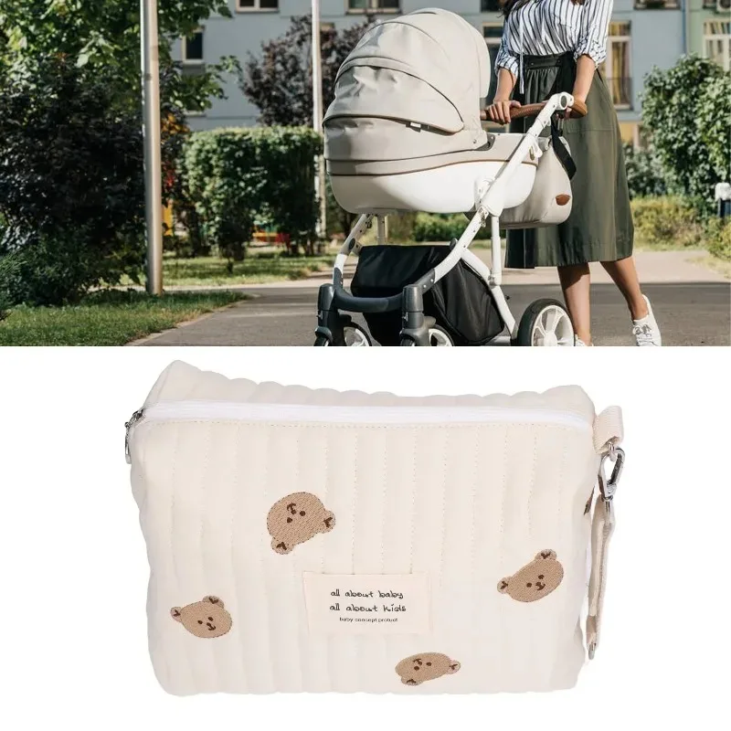 

NEW Cute Pattern Large Capacity Convenient Reusable Baby Bottle Bag Cotton Cloth Portable for Mother for Travel