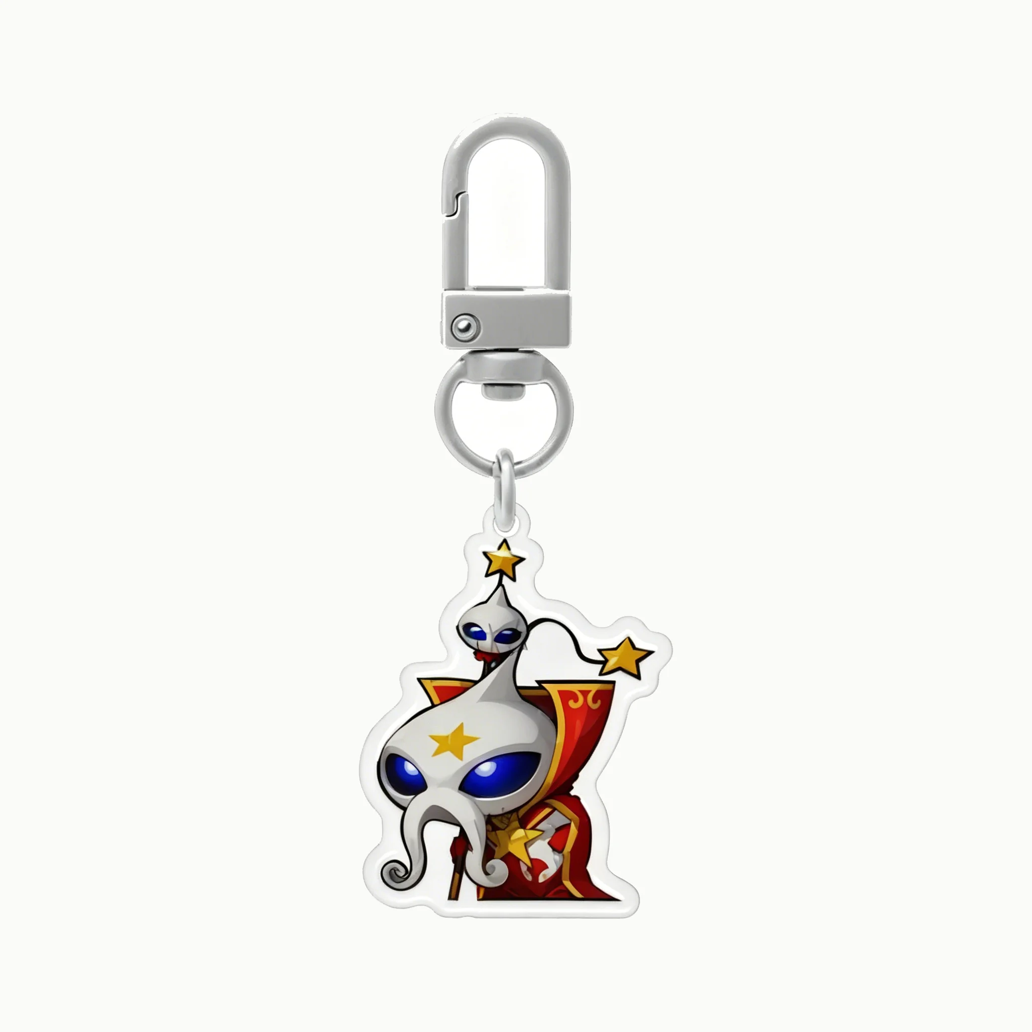 Stardew Valley Keychain Drip Glue Laminated Acrylic mushroom  Black Lion Demon Water Spirit Collection Maple Valley MapleStory view 3
