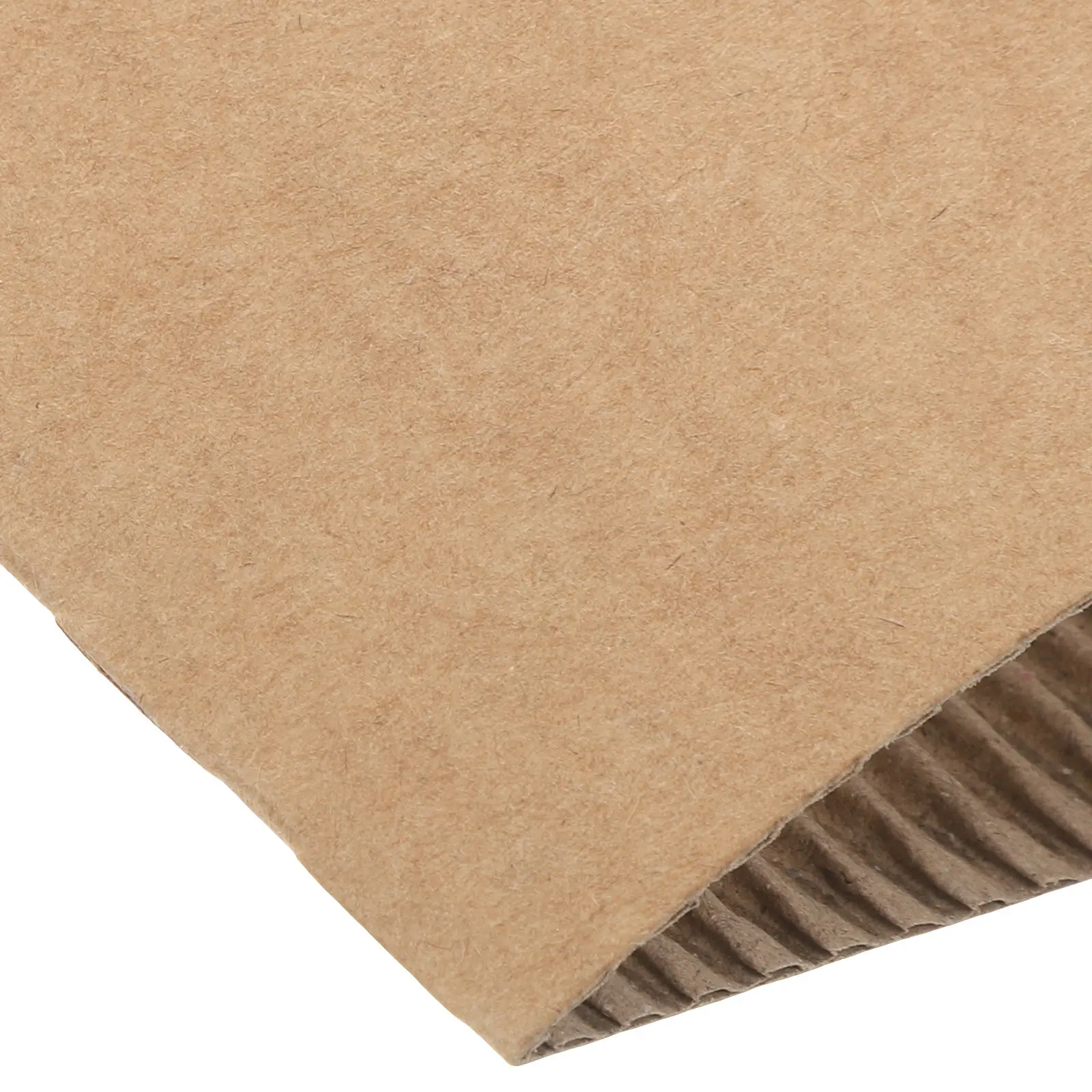100Pcs Kraft Coffee Cup Sleeves Corrugated White Card Insulating Sleeve for Hot Coffee Tea Beverage Cup Protection Bulk