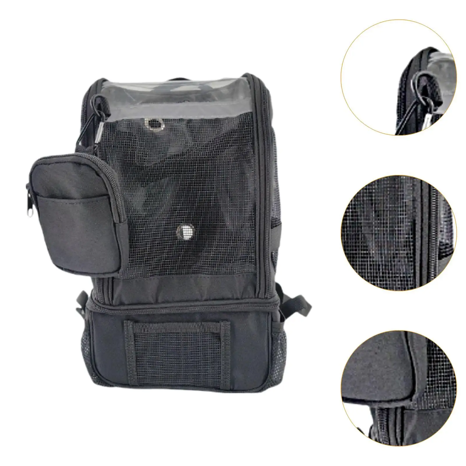 Sturdy Polyester Oxygen Carry Bag Lightweight Adjustable Strap Backpack for Traveling with G3 G5 Device