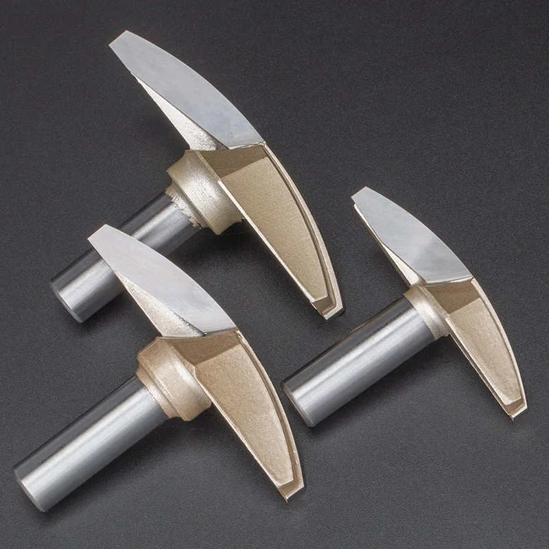 HUHAO Raised Panel Crown Router Bit Wood Milling Cutter 1/2\