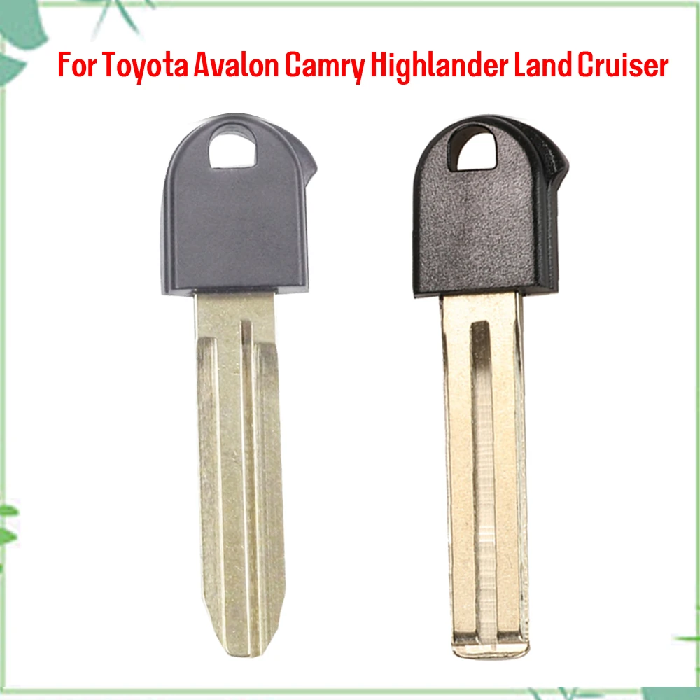 Jingyuqin New Remote Fob Car Key Insert Blade Styling For Toyota Avalon Camry Highlander Land Cruiser Prius RAV4 Venza 4 Runner