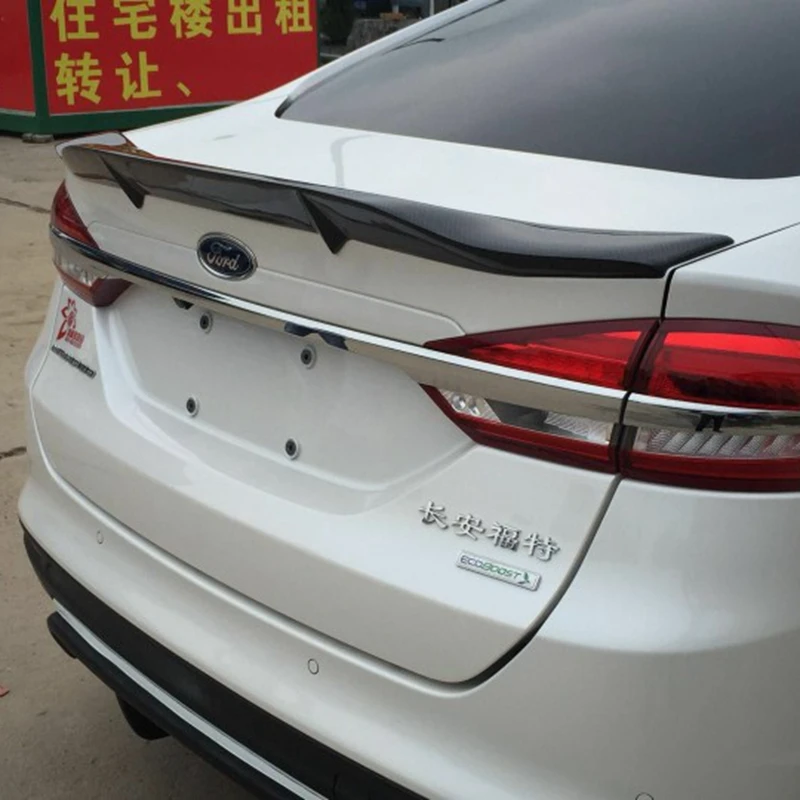 

For Ford Mondeo/Fusion Auto Accessories New Model 2013 2014 2015 2016 2017 High Quality Carbon Fiber Rear Wing Spoiler