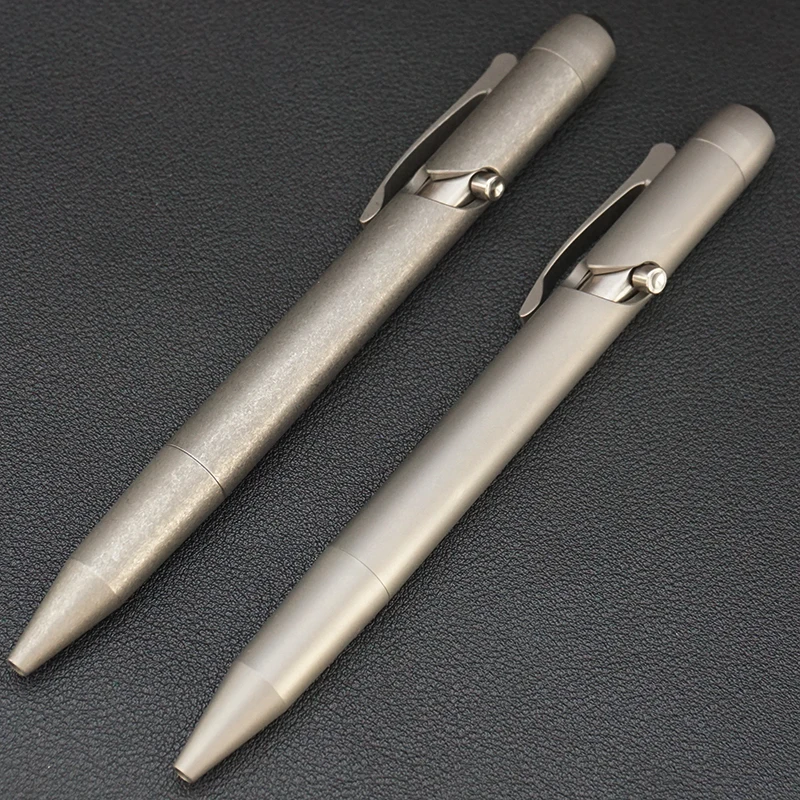 Titanium Alloy Ballpoint Pen Portable Multifunctional Massage Pen Lightweight Business Signature Pen