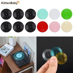 Dollhouse Cartoon Cute Miniature Simulation Record Model Accessories Decoration Ornament For Children Toys Birthday Gifts