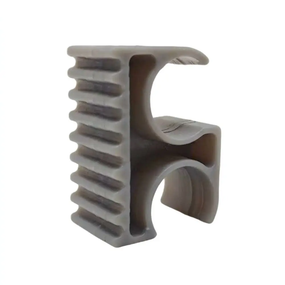 Marine Boat Bimini Top Pipe Clamp Durable Nylon Dual Tube Connector Fitting For 22mm 25mm Yacht Awning Frame Hardware