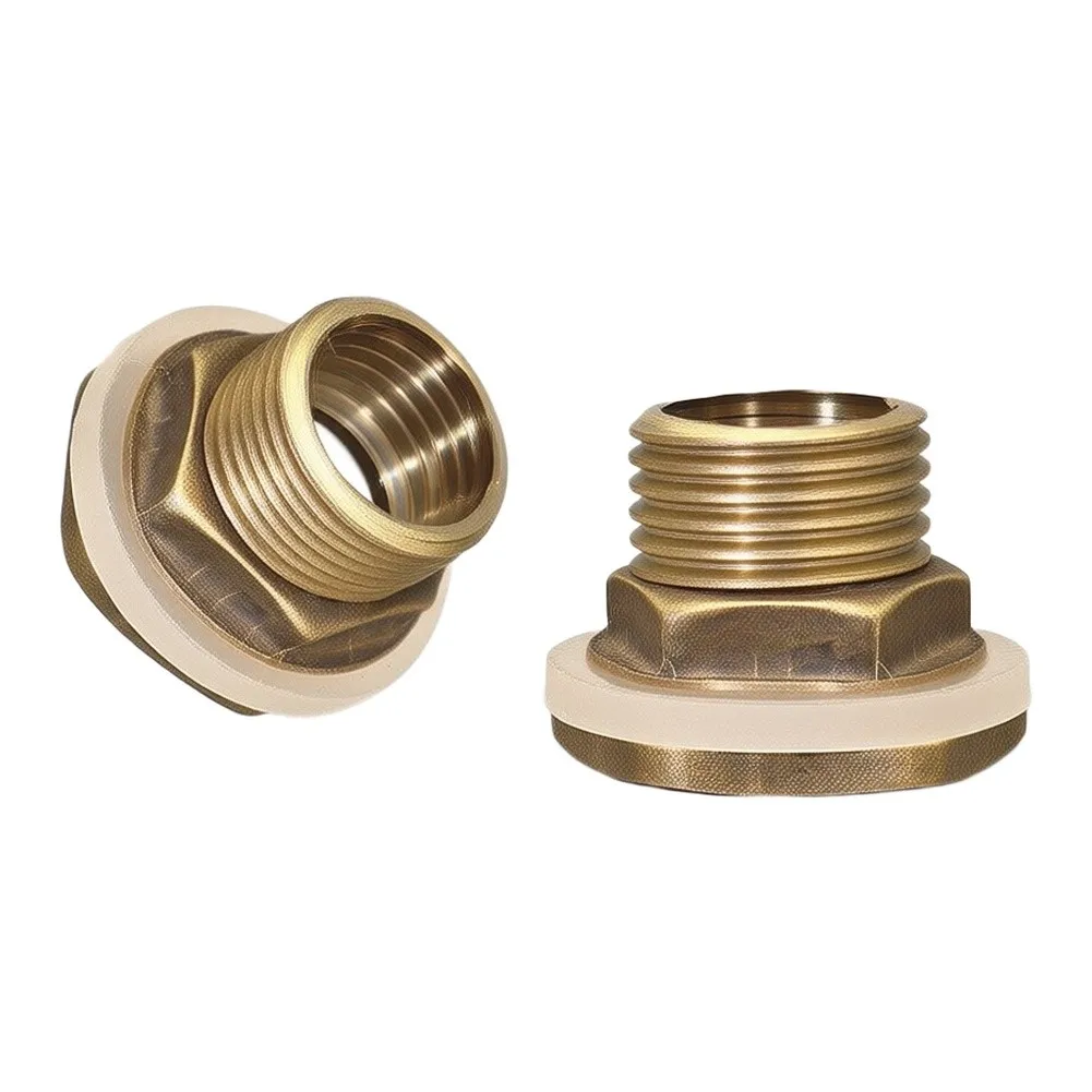 Rainwater Tank Linking Kit with Brass Connector and Rubber Hose for Expanding Storage Capacity in Rain Harvesting Systems