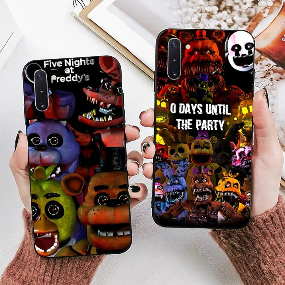 Fnaf Five-nights-At-Freddys Anime Phone Case For Samsung Note 8 9 10 20 pro plus lite M 10 11 20 30 21 31 51 A 21 22 42 02 03