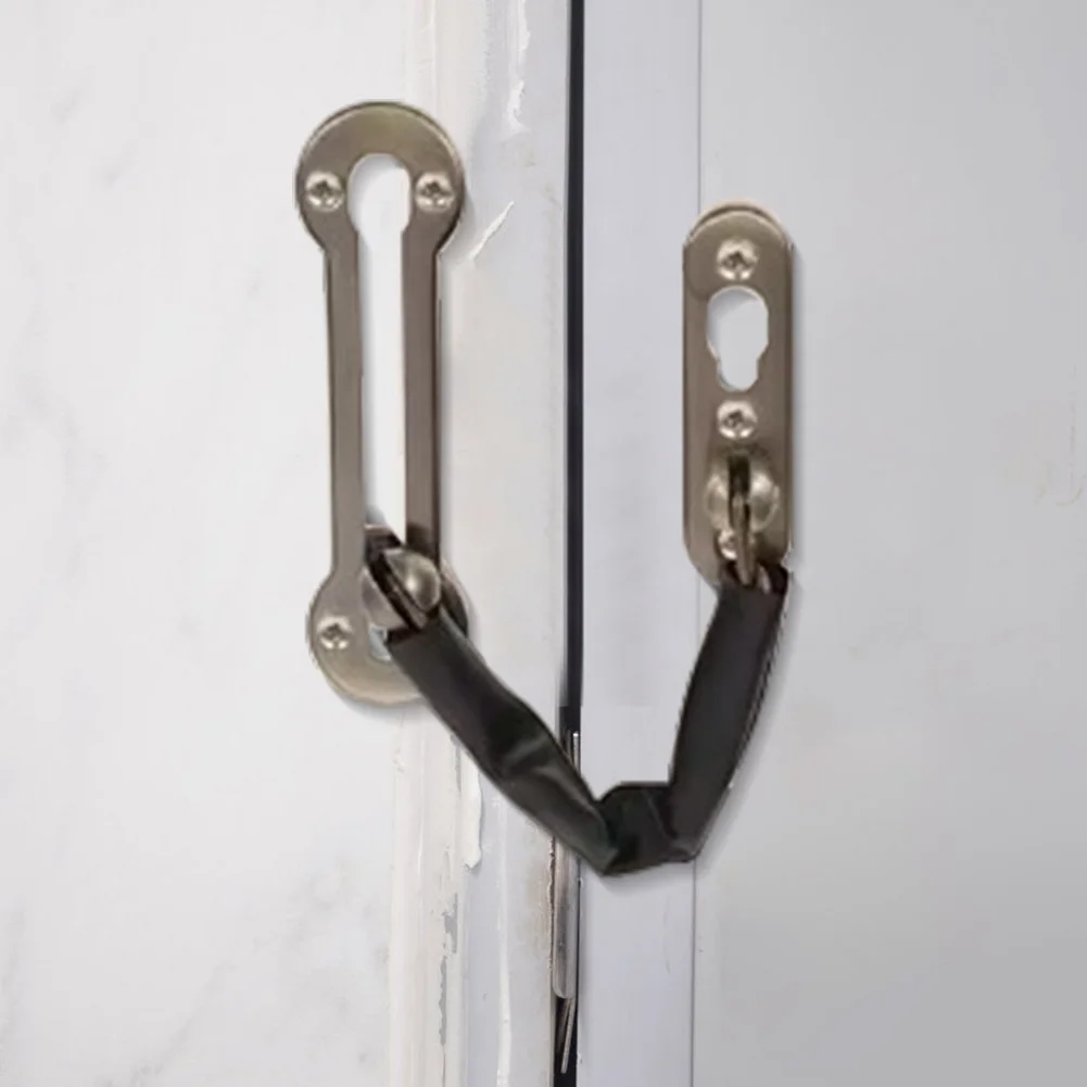 

Reliable Indoor Door Chain Lock Made from Wear Resistant Stainless Steel for Enhanced Security in Homes Hotels and Offices