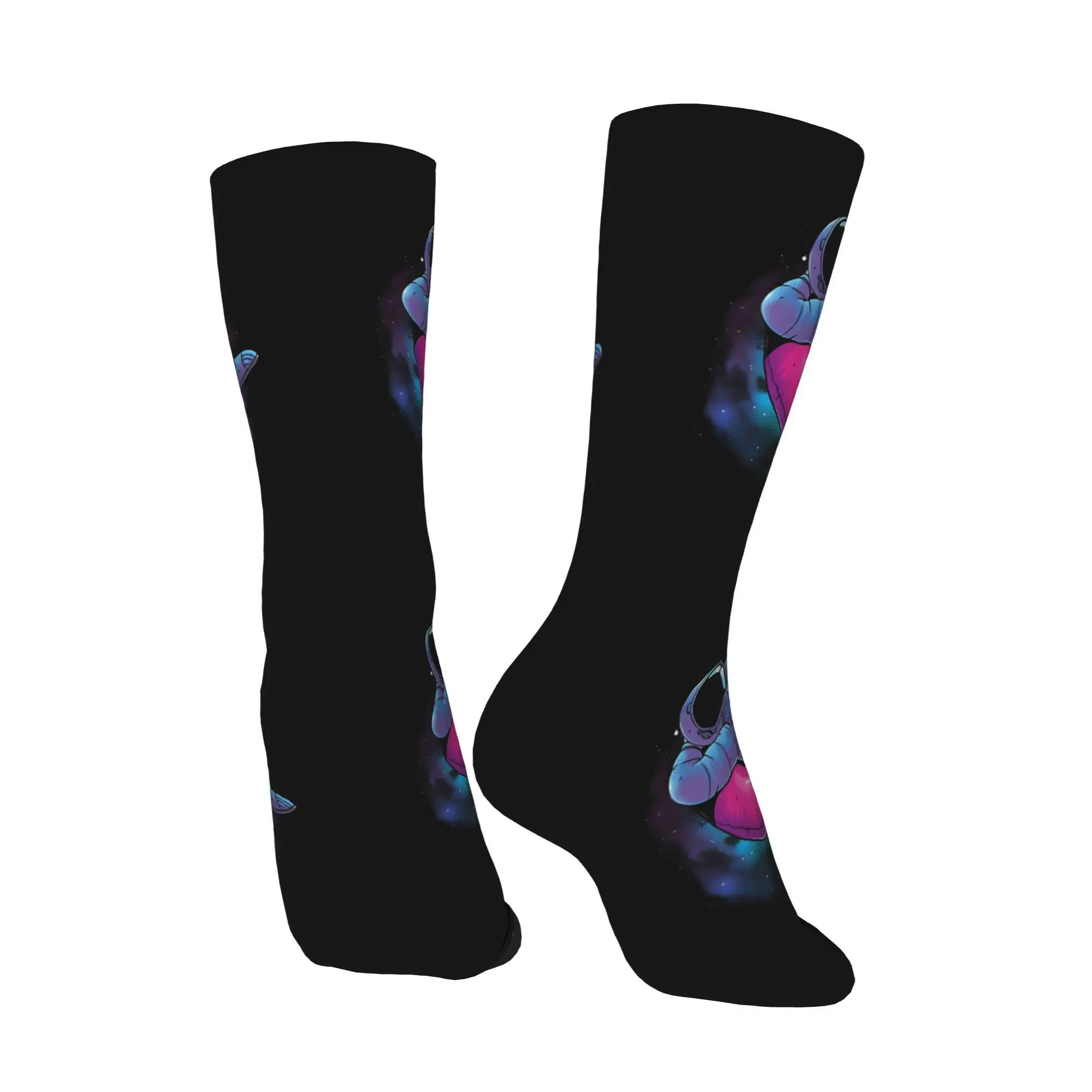 جوارب Happy Men's Floating Dream Vintage Hip Hop Novelty Crew Sock هدية مطبوعة