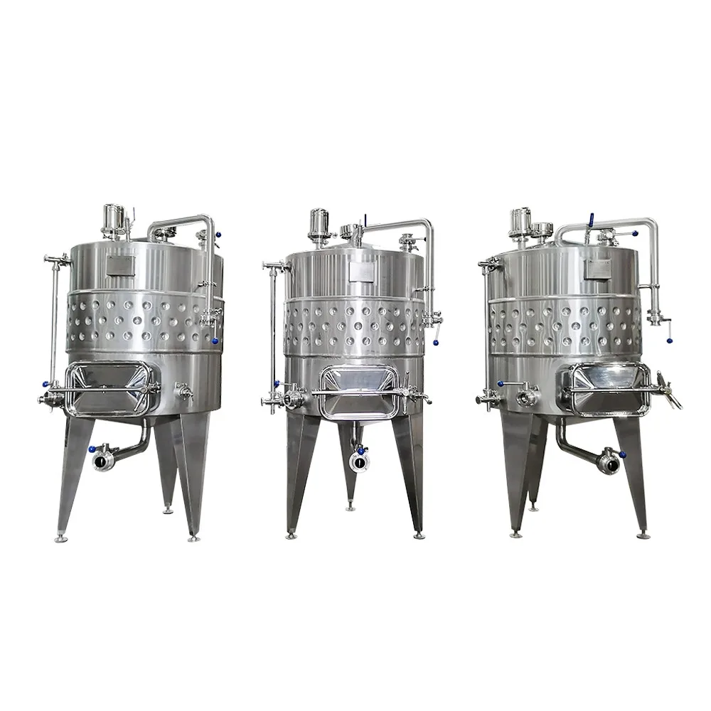 

Customized 1000L 2000L 3000L 5000L Stainless Steel Wine tank Storage Tanks Wine Making Machine