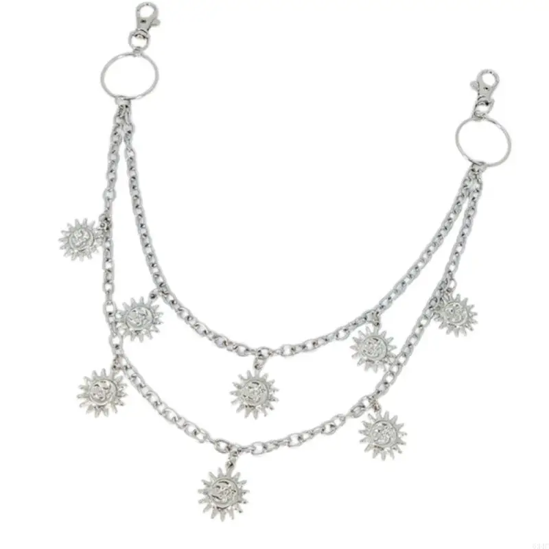 634C Star Charm Pants Chain Multilyer Bag Chain