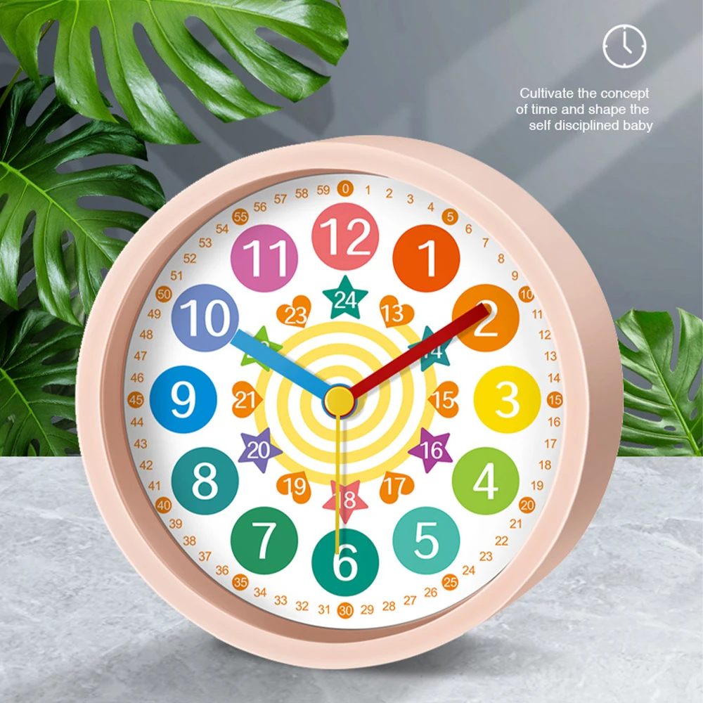 13 cm Kinder Wecker Farbige Digitale Student Wake-up Alarm Stille Desktop Uhr Frühe Bildung Zeit Management Uhr