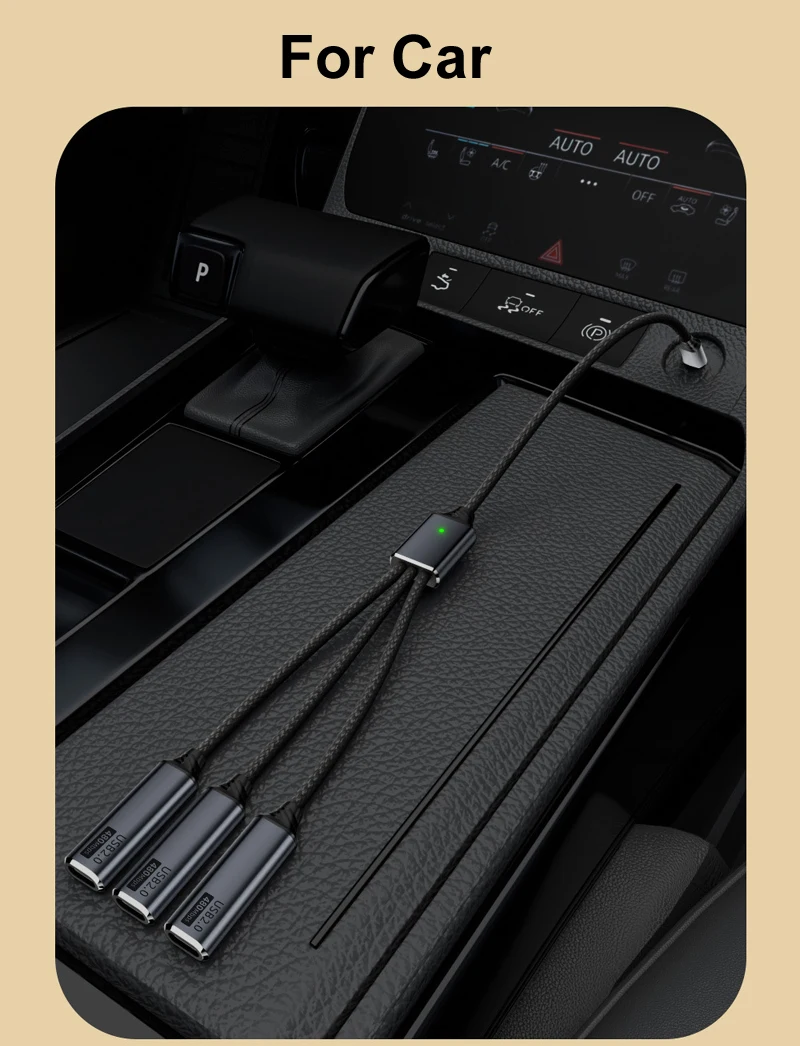 30 سنتيمتر OTG USB نوع الفاصل كابل USB HUB 2.0 ذكر إلى أنثى تمديد الحبل محول شاحن البيانات لطابعة الهاتف فلاش USB #3