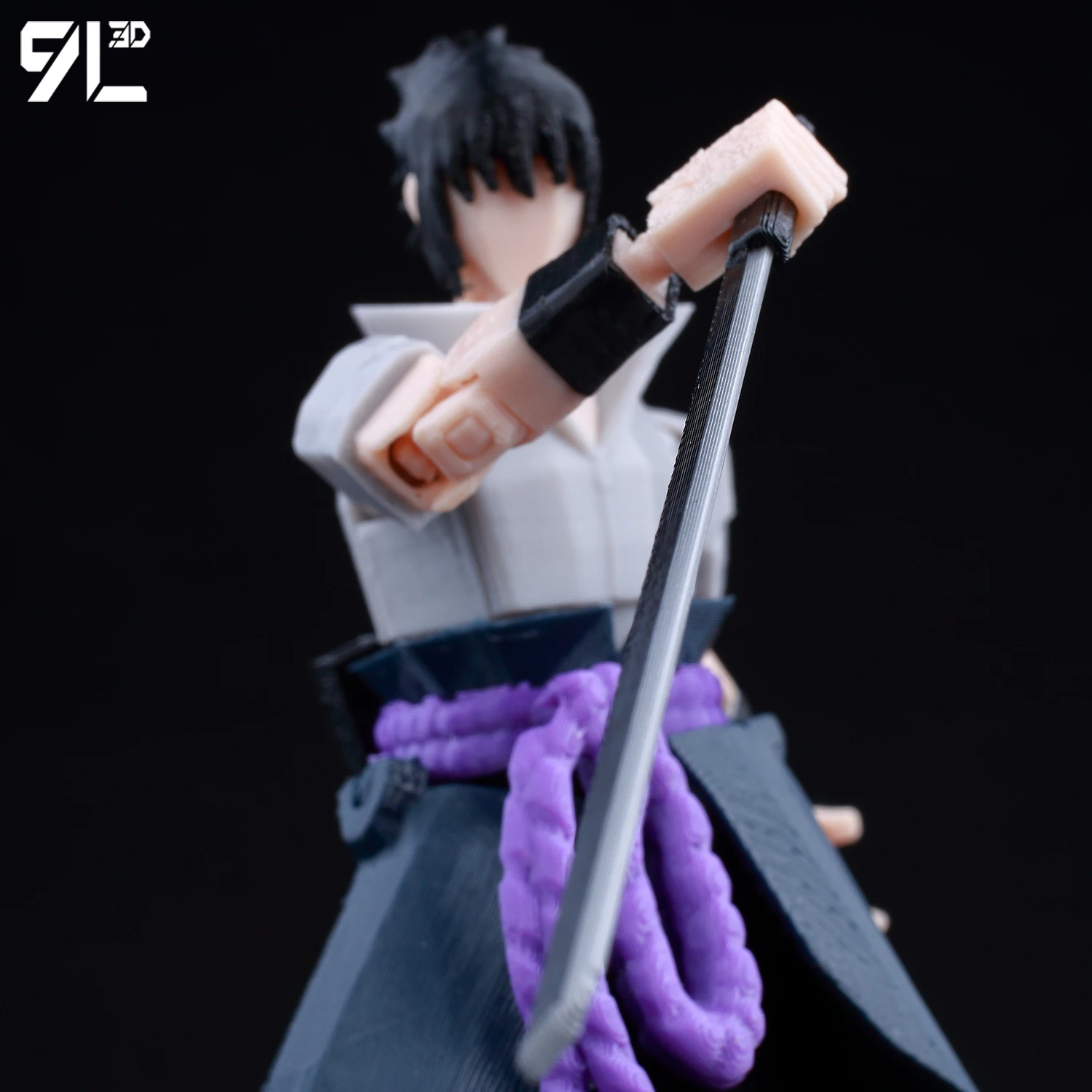 9L3D 럭키13 나루토 애니메이션 피규어 전신 가동 관절 디스플레이 마네킹 책상 사무실 장식 로봇 역할 놀이 피규어 장난감 선물 어린이