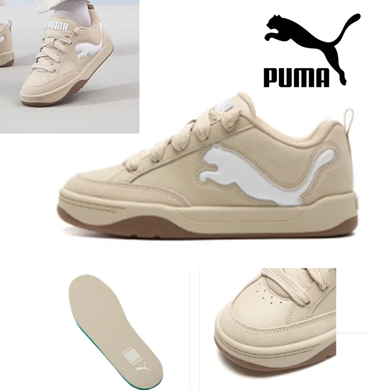 

Puma Mid Low Top Classic Fashion Lightweight Comfortable Breathable Casual Skateboard Shoes 395022-02