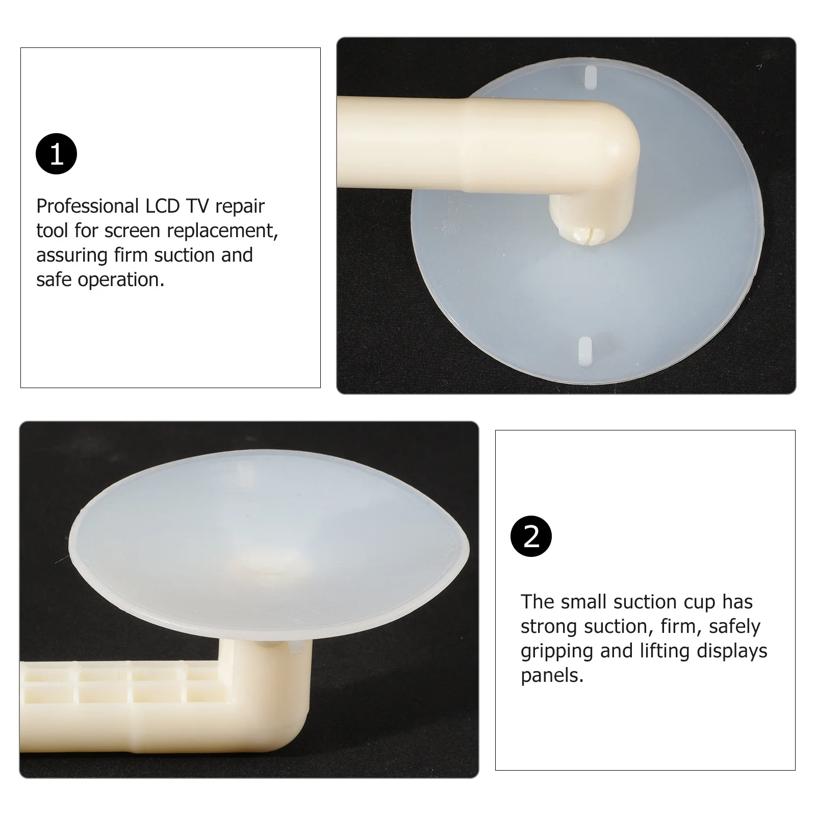 

Lcd Screen Suction Cup 32-75 Inch Panel Removal Tool For Heavy Duty Glass Surface Repair Portable Audio Video Device