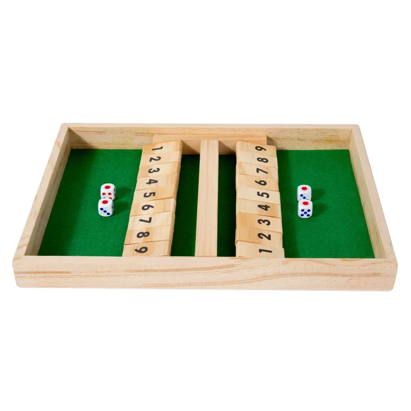 

Bar, KTV, Party, Leisure, Entertainment, Wooden Number Card Game, Flip Card, Fighting Wine, Fun Toys, Dice Board Game