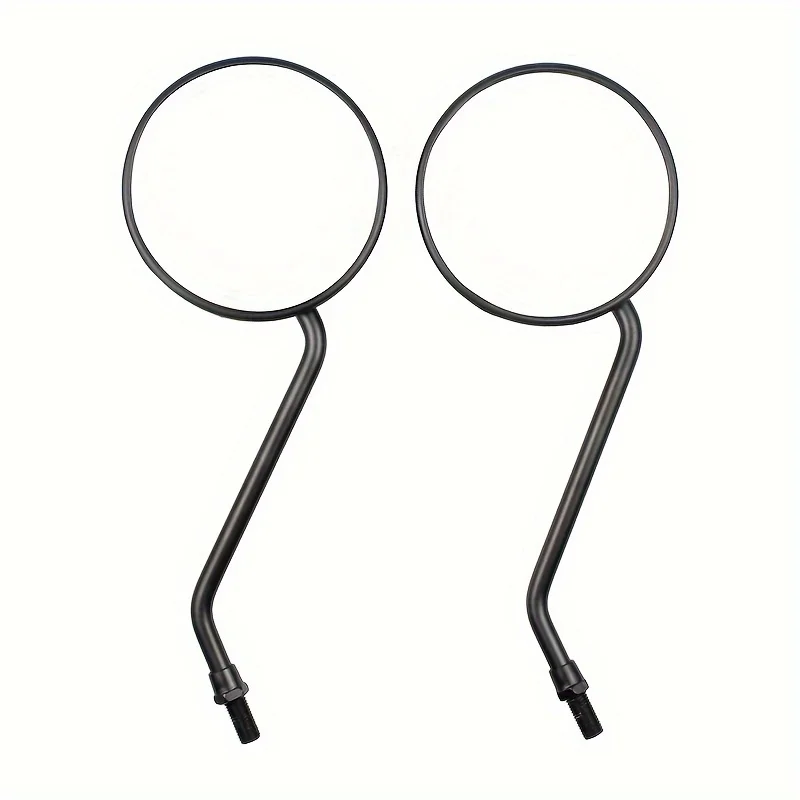 

Universal M10 Thread Motorcycle Mirrors - 8mm 10mm Flat Lens Rear View Side Mirrors