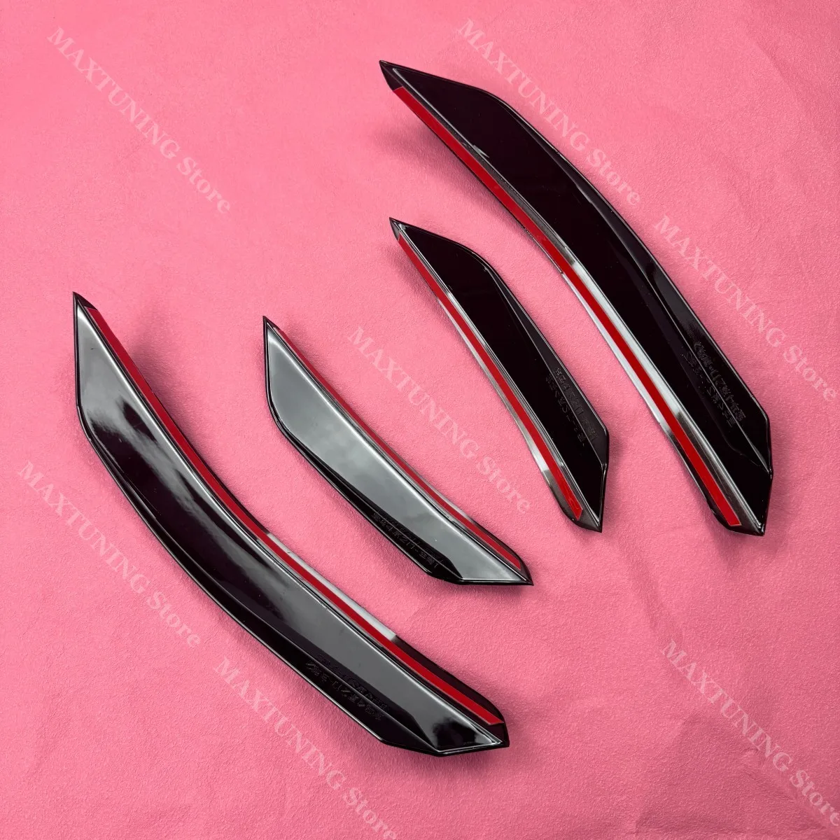 ل BMW 4 سلسلة G22 G23 المصد الأمامي الجانب Canard الفاصل 420i 430i M440i M440d 2020-2024 ايرو عدة أجنحة الكسوة المفسد طقم الجسم