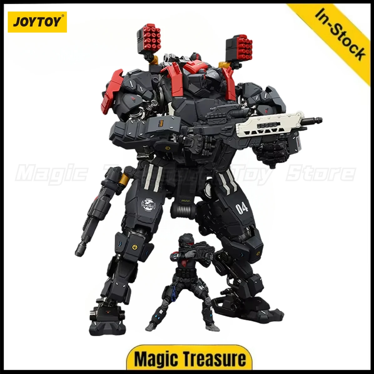

【In stock】JOYTOY Battle for The Stars Tyrant-04 City Combat Type Model Toy Gift 1/18 Action Figure