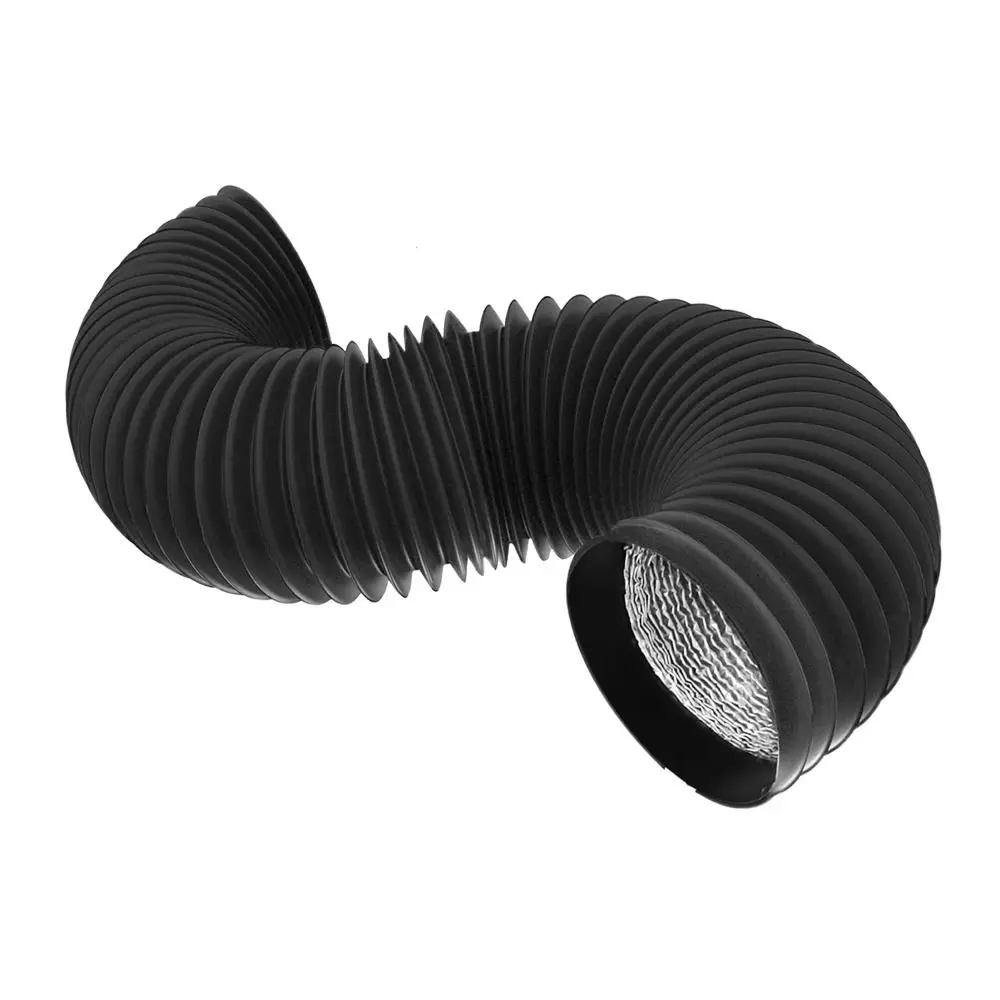 Professional 6/7 inch Dryer Vent Hose Insulated Aluminum Foil Air Ducting 3 Layer Protection Heavy-Duty Exhaust Pipe Kitchen