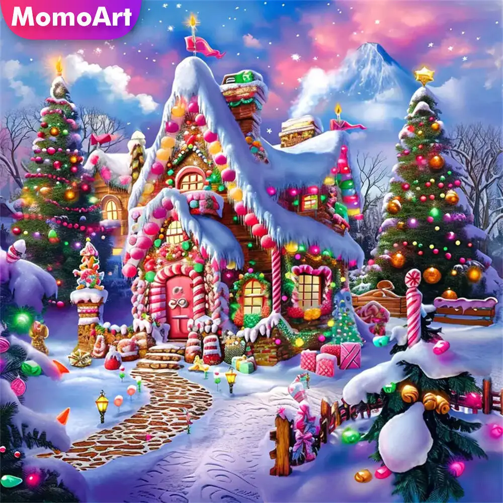 Momoart Bär Diamant Mosaik Tier voller Runde Diamant Malerei Mond Stickerei neue Ankunft handgemachte Hobby
