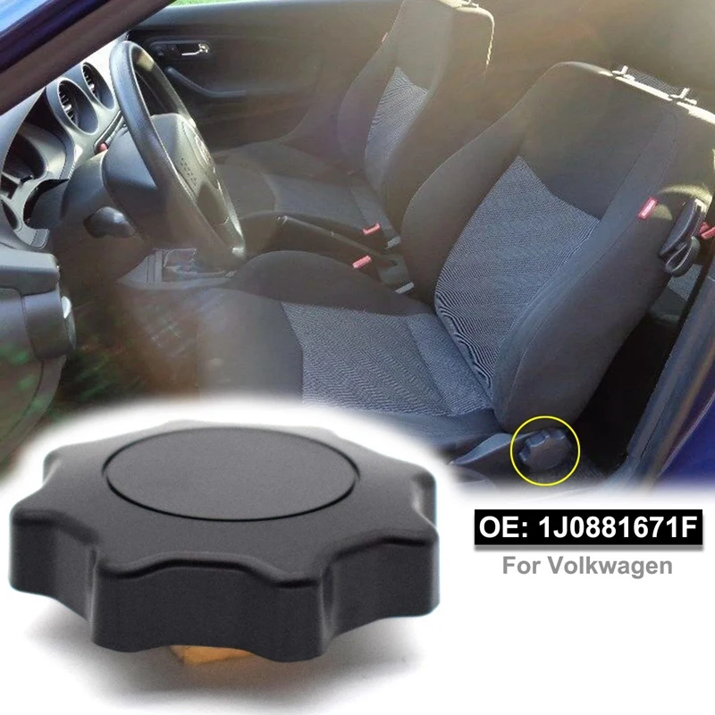 2Pcs Seat Adjustment Knob For Bora -Polo Golf Jetta Mk4 Passat B5 Beetle Ibiza 18D 881 671 1J0881671F 1J0 881 671 F