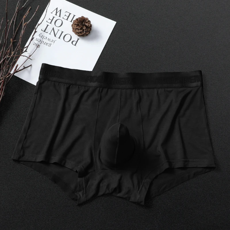 5 قطع رصاصة سبليت ملخصات للرجال مشروط الحرير الجليد الرجال الملاكمين الصيف سليم الكركدن رطوبة تنفس