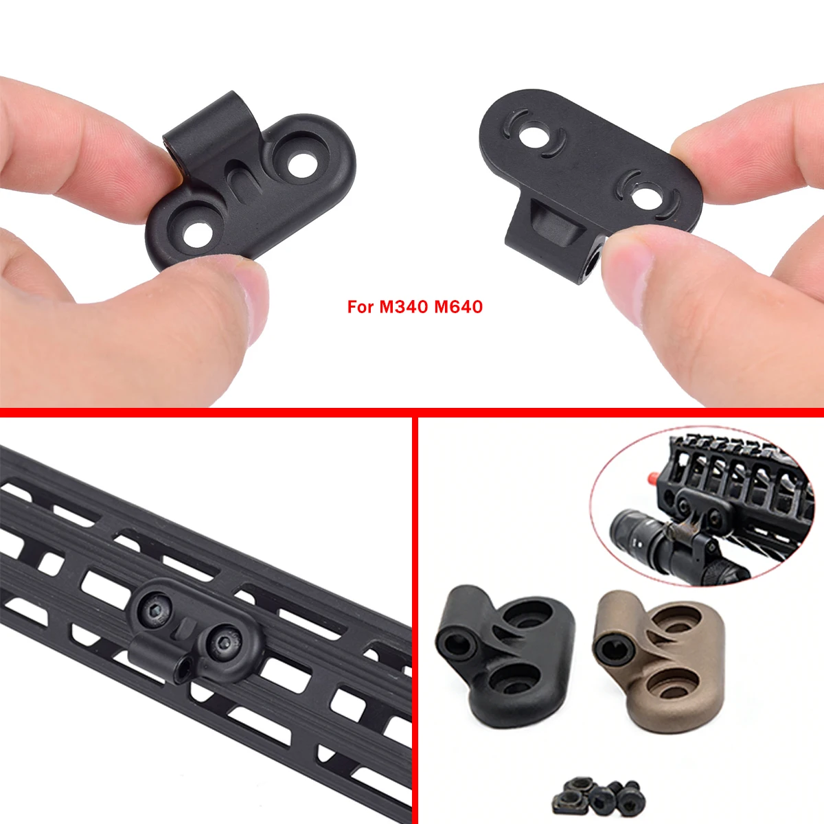 

Металлическое тактическое крепление Offset Scout для фонарей SureFire M340, M640, M600DF, M640DF, M340C, M340V – Основание для охотничьих фонарей, тактический аксессуар